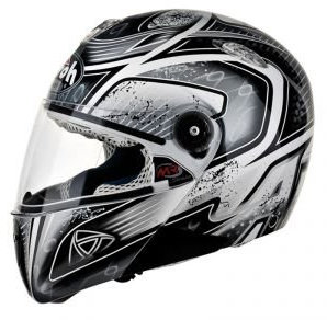 Airoh MR Strada Wave Junior Schwarz-Dekor XS (53/54)