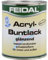 Feidal Acryl Buntlack, Farbton Laubgrün Ral 6002 / glänzend / 250 ml / Malerqualität v. Fachmann / wasserverdünnbar, / schnelltrocknender, universeller, PU-verstärkter Acryl-Buntlack auf Reinacrylatbasis für innen und außen / für Holz, Eisen, Aluminium, Zink, Hart-PVC, Putz, Beton, Mauerwerk, Tapeten und Altbeschichtungen
