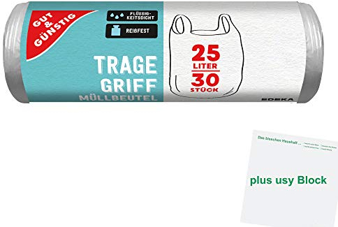 usy G&G Müllbeutel 25L 30er Block