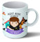 Planetacase - Taza adiestradora de Perros - Regalo Original - Cerámica 330 mL - Taza Desayuno Apta para Microondas y Lavavajillas - adiestradores Mascotas - Resistente a Lavados