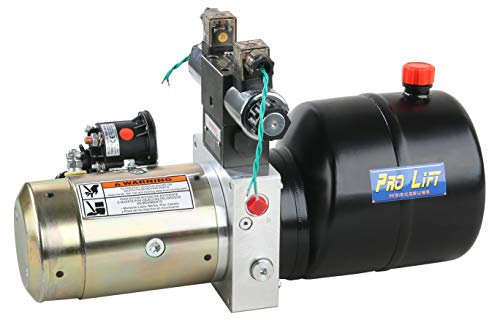 Pro-Lift-Werkzeuge Elektrohydraulikpumpe 12V Hydraulikaggregat 200bar Kipperpumpe elektrische Hydraulikpumpe 1,5kW