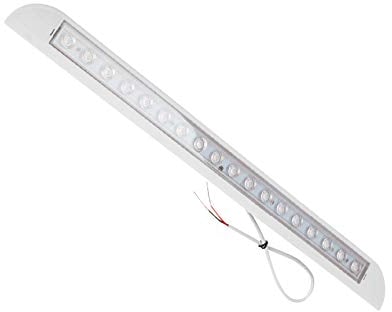 Carbest LED Außenleuchte, weiß, IP67, 3000K, 18 LEDs, Länge: 480mm für Wohnmobil & Wohnwagen