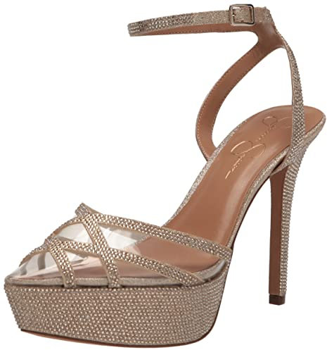 Jessica Simpson Damen Oluina Pumps, Champagner, 40 EU