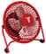 STIER USB-Ventilator, Lüfter, Kombatibel mit Computer, Spielekonsole, TV, Geräuscharm, frische Luft, Computer/Laptop Kühler, Erfrischend, Tragbar, Farbe: Schwarz