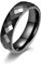 Bague de fiançailles simple, alliance en céramique pour homme, sans métal, diamant tortue, bijoux fantaisie tendance, 10, Céramique, Aucune pierre précieuse