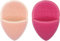 2 Pcs Pore Cleansing Face Cleaning Puff Exfoliating Sponge Reusable Facial Make Up Cleansing Face Exfoliation Cleaning Sponge