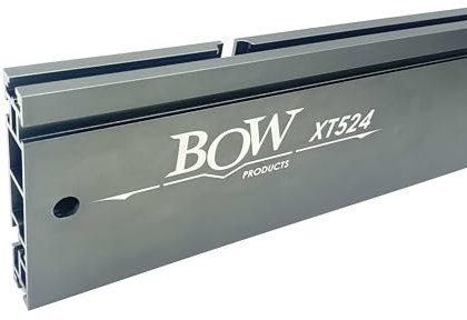 BOW Products 24 XT XTENDER Fence - T-Track Table Fence System with Multiple T-Slots for Woodworking Accessories - Fits Portable Jobsite Saws and Band Saws - XT524 (Fence Only)