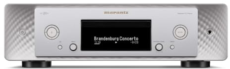 Marantz CD 50n High-Resolution Network Digital Audio und CD Player (Silber)