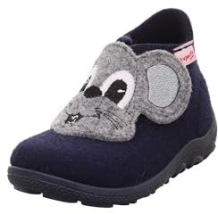 Superfit Happy Octi Chausson, Bleu Gris 8100, 27 EU Large