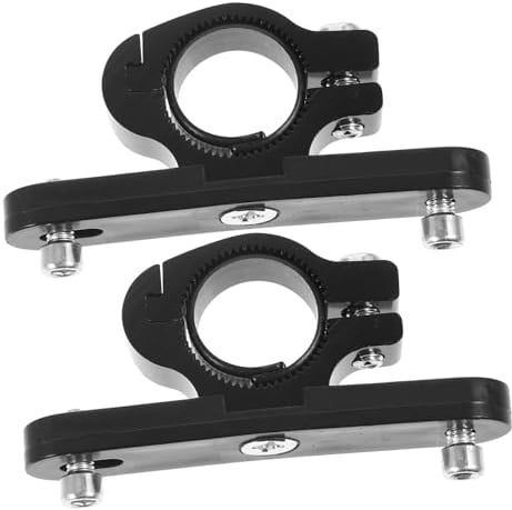 Milisten 2pcs Water Bottle Cage Base Bottle Cage Adapter for Bike Bottle Cage Adapter for Seatpost Cycling Kettle Accessories Water Bottle Bracket Adapter Seatpost Bottle Holder Mount