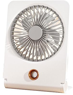 Csnbfiop Dispositivo multifunzione montato a parete, potente ventilatore elettrico ad aria, nebulizzatore ad acqua, ventilatore da tavolo con USB ricaricabile