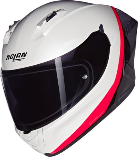 Nolan N60-6 Sport Verniciatura Speciale Helmet, pearl/black/orange, M (58)
