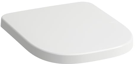 LAUFEN Meda WC-Sitz, mit Deckel, abnehmbar, mit Absenkautomatik, 365x447x54mm, H8911137570001, Farbe: Weiß Matt