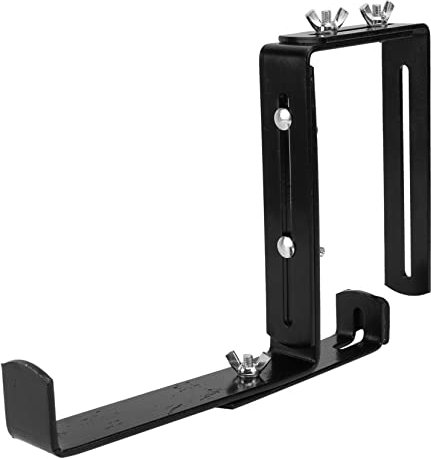 VANZACK Support pour Pot De Fleurs Réglable Fer Support pour Balcon Suspension pour Jardinière