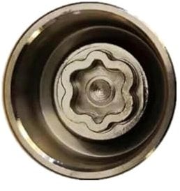 M&S Security Master - Bullone antifurto per ruota di bloccaggio auto, chiave di ricambio per BMW 057 o 57
