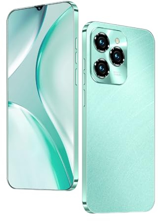 DEMANN GMBH Téléphone déverrouillé, écran de 6,3 Pouces, 2GB RAM + 16GB ROM/TF 128GB, 2MP + 8MP Double caméra, Support 4G LTE FDD TDD, Double Carte SIM, idéal pour Les débutants. (Green)