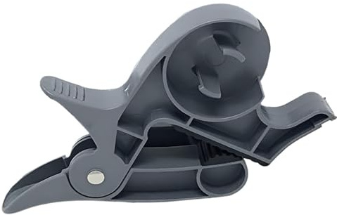 Wrapping Papers Cutters Wrappings Paper Holder Clamps Wrapping Papers Sliding Cutter and Tape Dispenser Christmas Paper Cutter Rapid Wrapper Gift Wrappings Station Accessories (Grey)