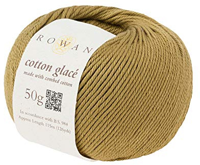 Rowan Cotton Glacé Dijon 100% Cotton Yarn - 50g