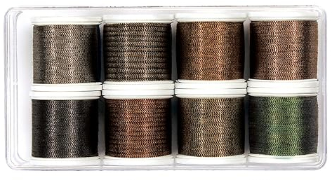Madeira Geschenkbox: Metallisch: Soft: 8 x 200m: Spools, Metall, Sortiert, 1600