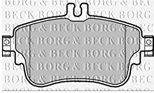 Borg & Beck BBP2344 Front Brake Pads To Fit Mercedes A B Class +Sports 11-
