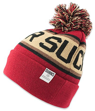 Djinns - Removable Bubble Beanie Winter (wine)