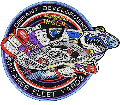 StarT rek DS9 Defiant Development Uniform Patch Abzeichen Aufnäher