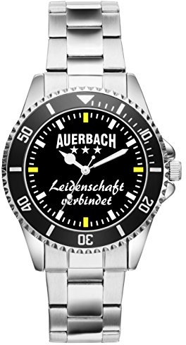 KIESENBERG Auerbach Geschenk Artikel Idee Fan Uhr 2466