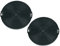 Filtro de carbón activo, juego redondo para campana extractora como tipo EFF75, alternativa Electrolux AEG 4055093712, Franke 112.0067.942, también Zanussi Zanker Progress efc efg zhc