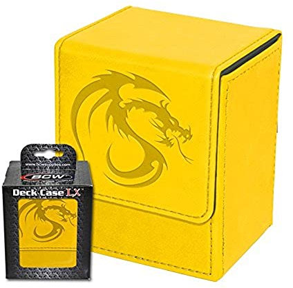 BCW Gaming Deck CASE - LX - Yellow