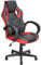 BAKAJI Sedia Gaming Poltrona da Ufficio Direzionale Ruote Girevole Sportiva Racer Direzionale Office Racing Presidenziale Casa Studio Sedia Da Scrivania Uffici Altezza Regolabile (Rosso)