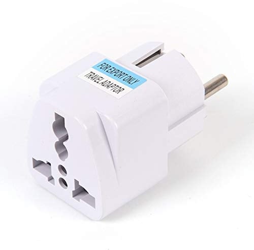 Electrical Plug - Universal Us Uk Au To Eu Plug Usa Euro Europe Travel Wall Ac Power Charger Outlet Adapter Converter - Night Guard Kits Holder Molding Europe Keeper Outdoor Brown Adapter Sp