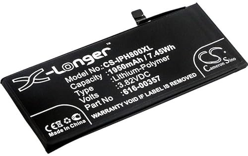 1950mAh Battery For APPLE A1863, iPhone 8, MQ6K2LL/A, MQ6L2LL/A,
