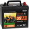 EXAKT Rasentraktor Batterie 35Ah 12V 350A/EN Aufsitzmäher Batterie Aufsitzrasenmäher Starterbatterie statt 30Ah 32Ah Pluspol Rechts