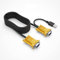 MT-VIKI VGA KVM Cable USB, VGA to VGA & USB, 2in1 KVM Cable Cord Leads for VGA KVM Switch (3m/10ft)