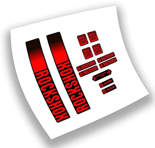 Autocollants compatible avec de fourche de vélo Rock Shox Judy 2021