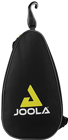 JOOLA Vision Duo Pickleball-Tasche – passend für Pickleball-Set mit 2 Paddeln und 2 Pickleball-Bällen – mit verstecktem Zaunhaken, sicherer Ball- und Zubehör-Reißverschlusstasche und schlankem