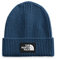The North Face TNF Logo Box Cuffed Beanie – Herren Shady Blue OS Regular