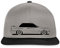 Spreadshirt E30 Auto Classic Oldtimer Fan Snapback Cap, One Size, Graphit/Schwarz