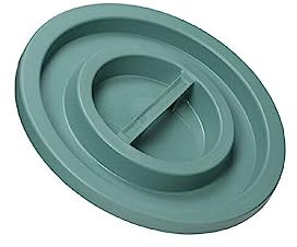La zappa Couvercle en PVC superposable pour poubelle (75 lt, vert)