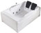 Vente-unique-Baignoire balnéo - 2 places - 515 L - 182 x 122 x 62 cm - Angle droit - THALASSA