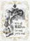 Kleines (15 x 20 cm) Metallschild – Alice im Wunderland (weiß) – We're All Mad