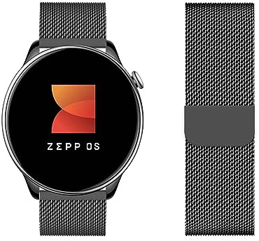 diNGK SPORTS Armband Kompatibel mit Amazfit GTR Mini Armbänder Metall Edelstahl Gewebte Magnetische für Damen Herren Schnellverschluss Ersatzarmband für Amazfit GTR Mini Uhrenarmband (17)