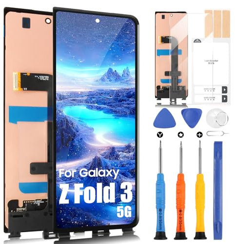 OLED Écran pour Samsung Galaxy Z Fold 3 5G F926B F926U LCD Écran Tactile Assemblée Remplacement Écran Verre Digitizer avec Réparation Kit