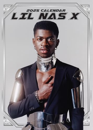 Lil Nas X Kalender 2025, Spiralbindung, A3