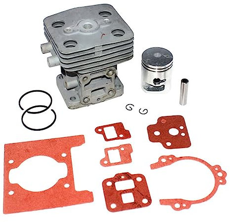 ISSICOO Kit de piston cylindrique de 34 mm pour taille-haie Husqvarna 226HD60S 226HD75S Remplace PN 528052101