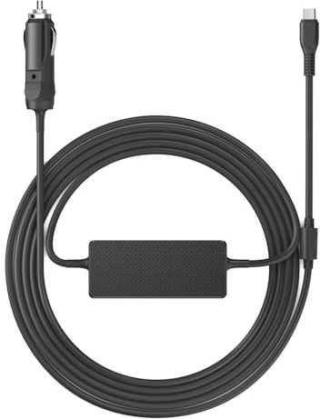 HKY 65 W USB C Autoladegerät Laptop, 60 W 45 W Typ-C PD Autoladegerät Adapter für Framework Laptop 13 DC-Adapter Auto Netzteil USB C