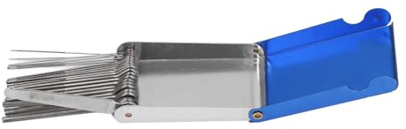 Guitar Maintenance Kit 22 Files Bridge Saddle Nut Slotting Tool for Mandolin Bass Ukulele Banjo