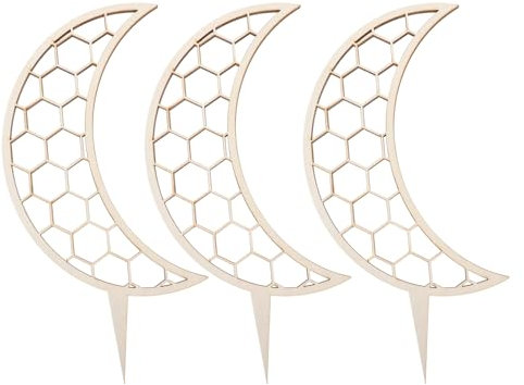 SUPVOX Pergola Géométrique en Bois pour Plantes Grimpantes Treillis De Jardin Supports pour Plantes