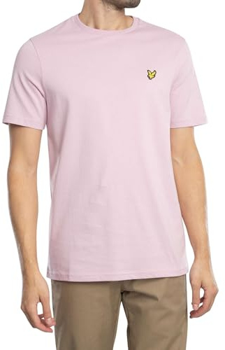 Lyle & Scott SS T-Shirts Plain T-Shirt X574 Pink Light, XXL