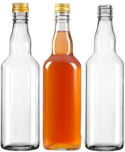 B2C Glass Bottle 700ml with Cap 70cl Wine Juice Liqueur Liquid Storage Brewing 0.7L Reusable Gift Home Made Juice (4)